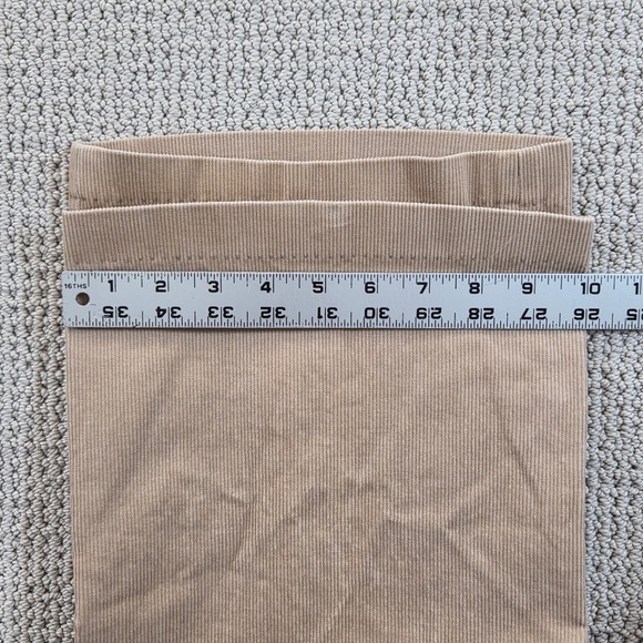 VTG 80's Levi's Menswear Wide Leg Corduroy Pants Trousers Tan Mens 37x29 - Picture 8 of 8